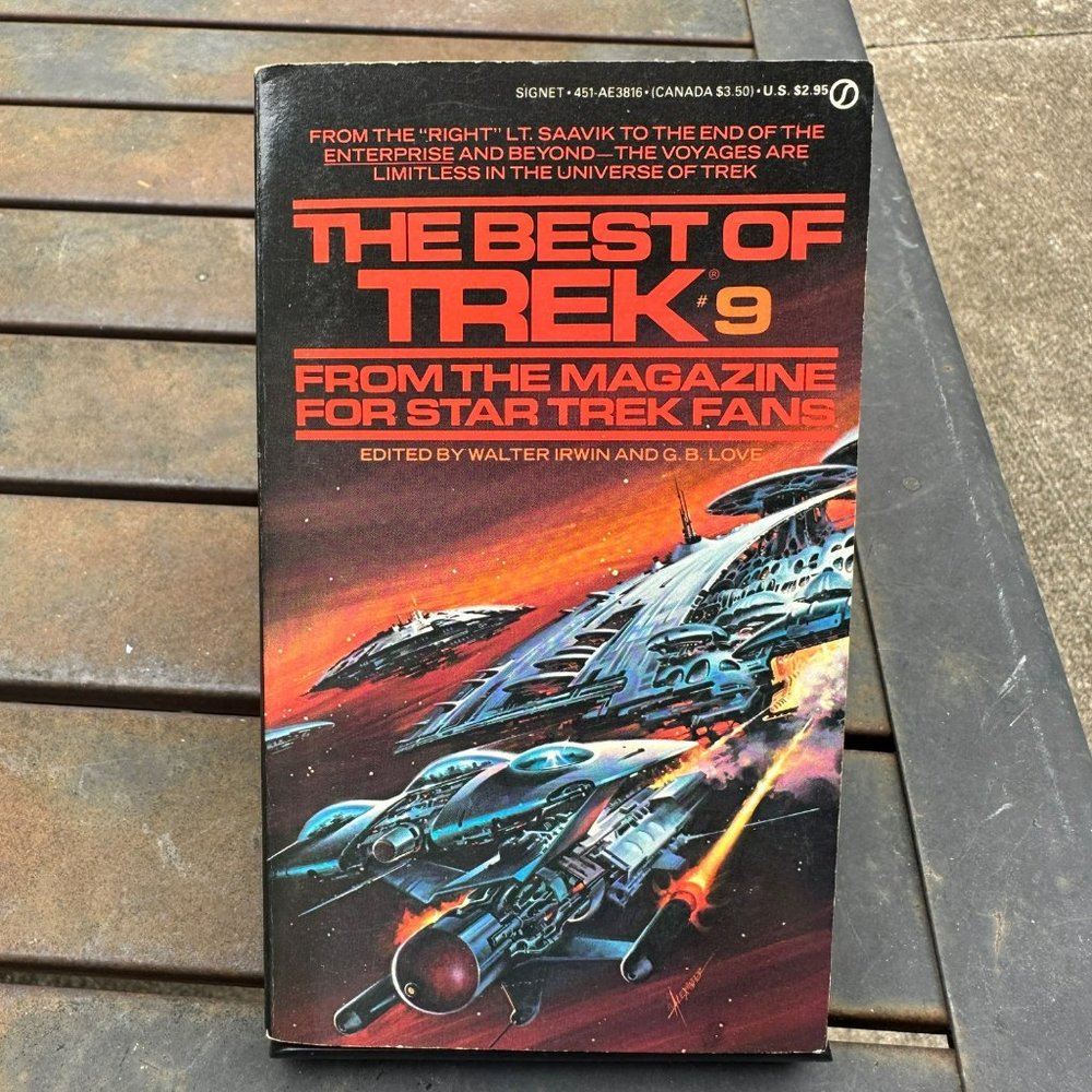 Star Trek - The Best of Trek #9 Paperback Book - 1st Printing - 1985